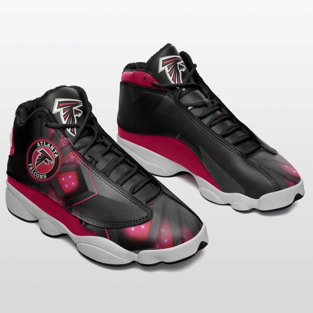 Women's Atlanta Falcons Limited Edition JD13 Sneakers 004